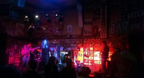 Textbook Blues performs at the release party for their latest CD, "Got Your Number," on Nov. 10, 2011. Photo by Brent Zundel