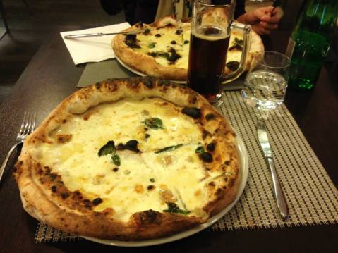 Pizza from the birthplace of pizza.