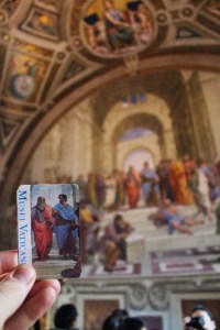 I take really original tourist photos.