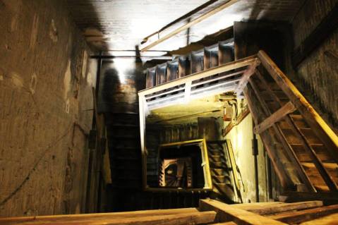 Climbing the Asellini Tower.