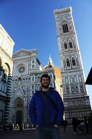The Duomo from ground level.